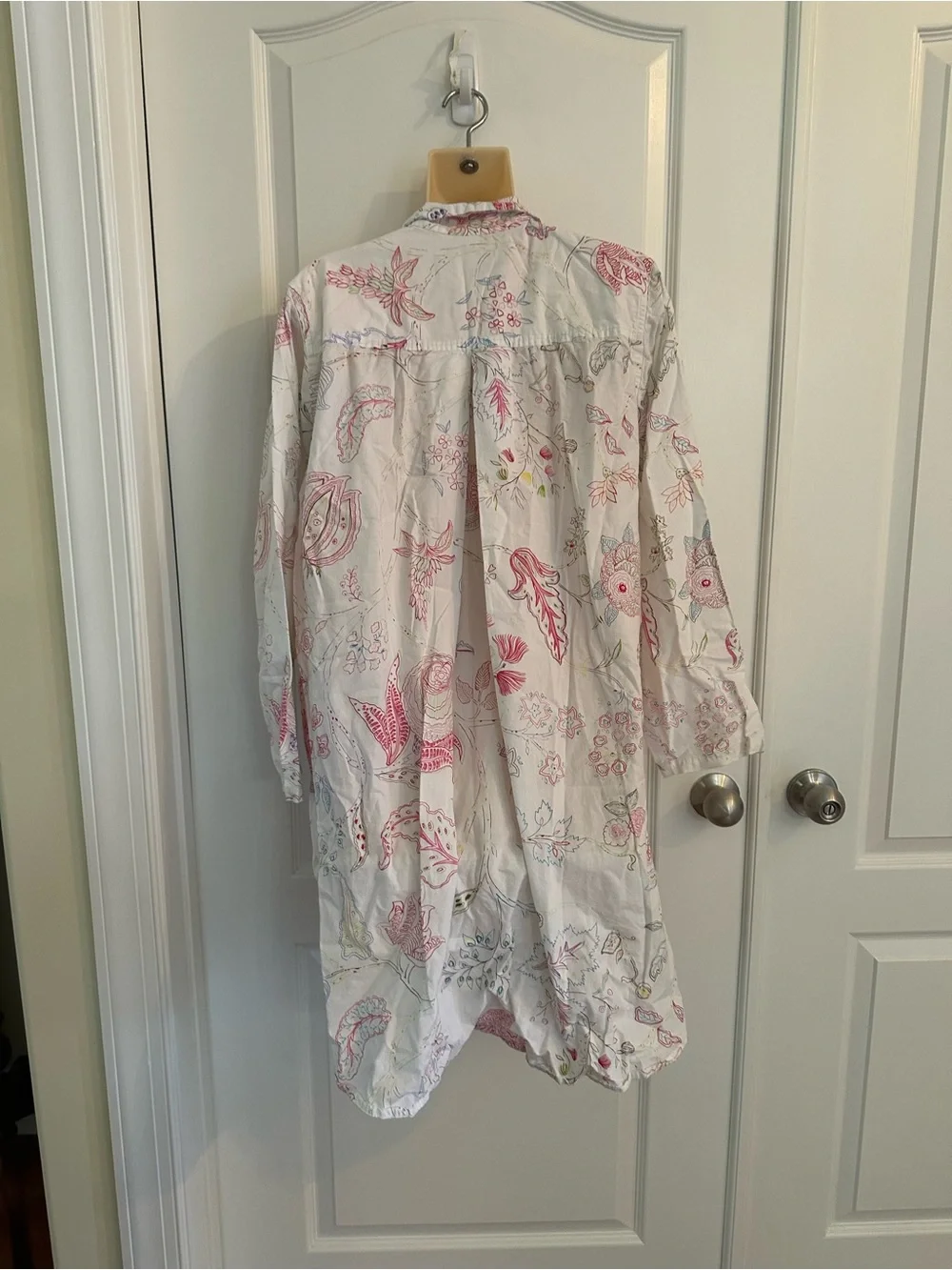 Pine Cone Hill Floral Botanical‎ Cotton Nightshirt Sleep Shirt